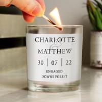Personalised Couples Jar Candle Extra Image 3 Preview